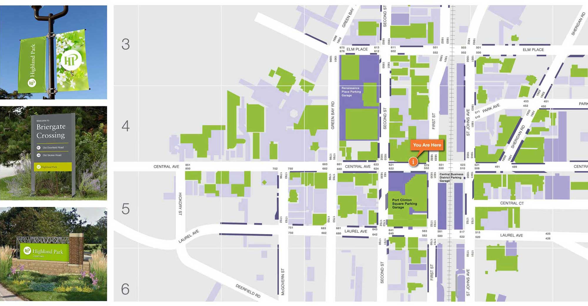 Examples of wayfinding